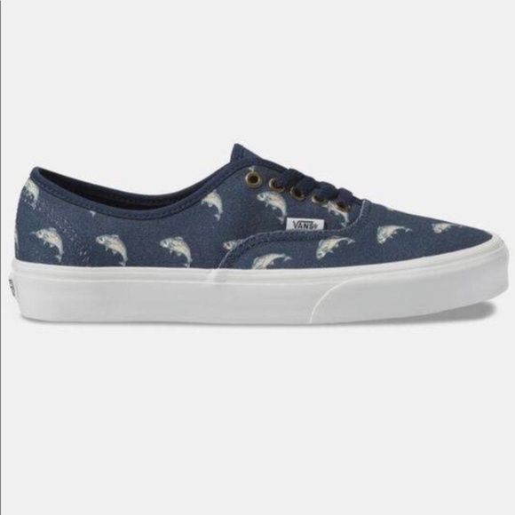 Vans Authentic Outdoors Fish Sz 8 Men - Picture 3 of 8